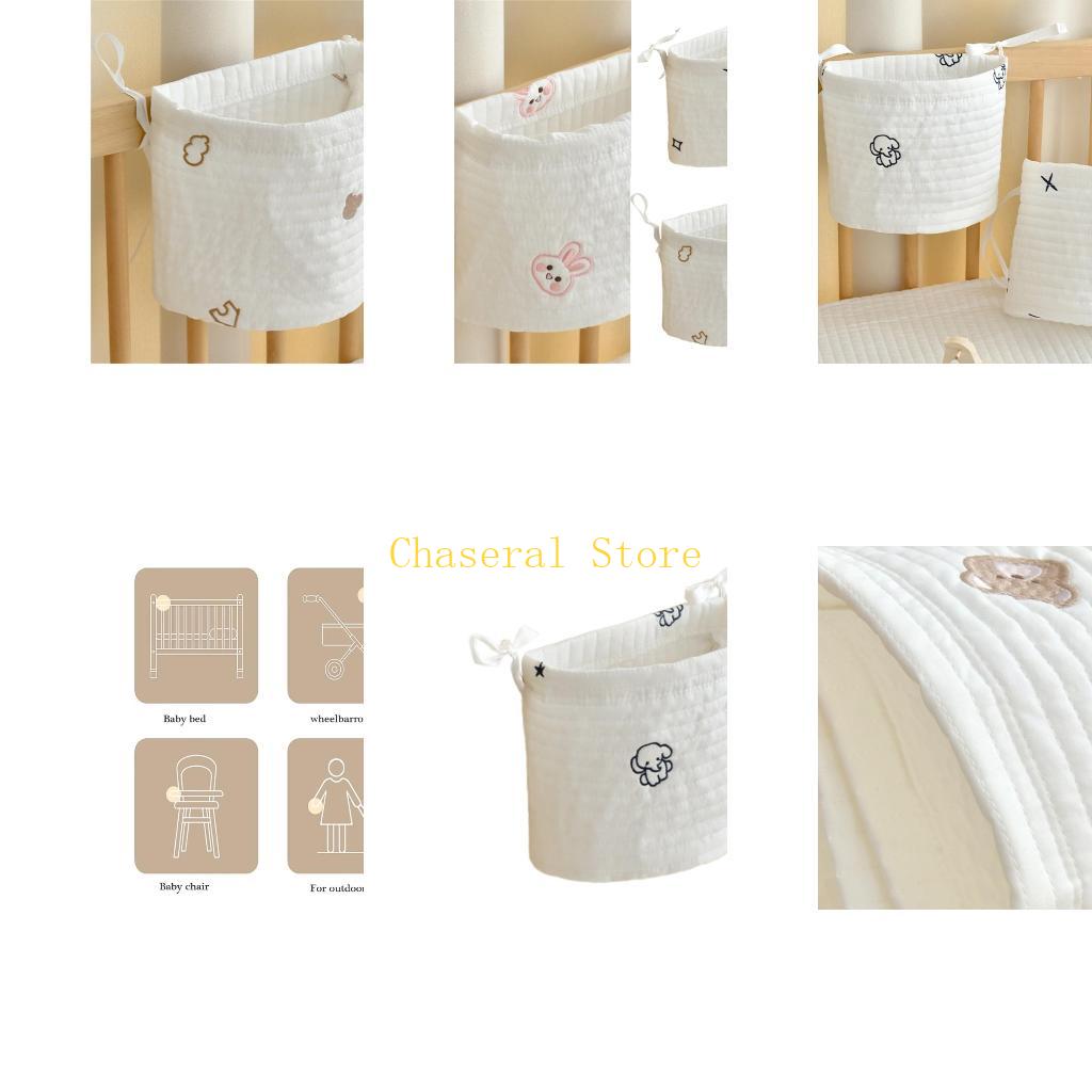 Baby Nursery Stores - E7CE Baby Cot Pocket Hanging Storage