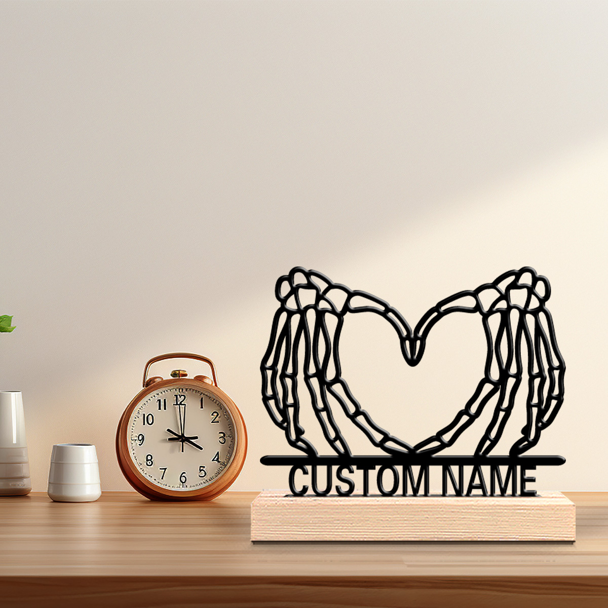 Baby Nursery In - 1pc Cute Personalized Custom hand heart