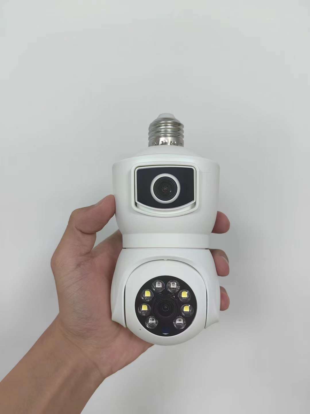 Baby Monitor Split Screen - 4MP UHD ICsee/V380Pro APP Dual Lens