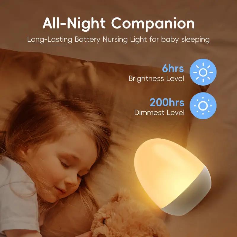 Baby Nursery Night Light - Touch Night Light for Baby Nursery