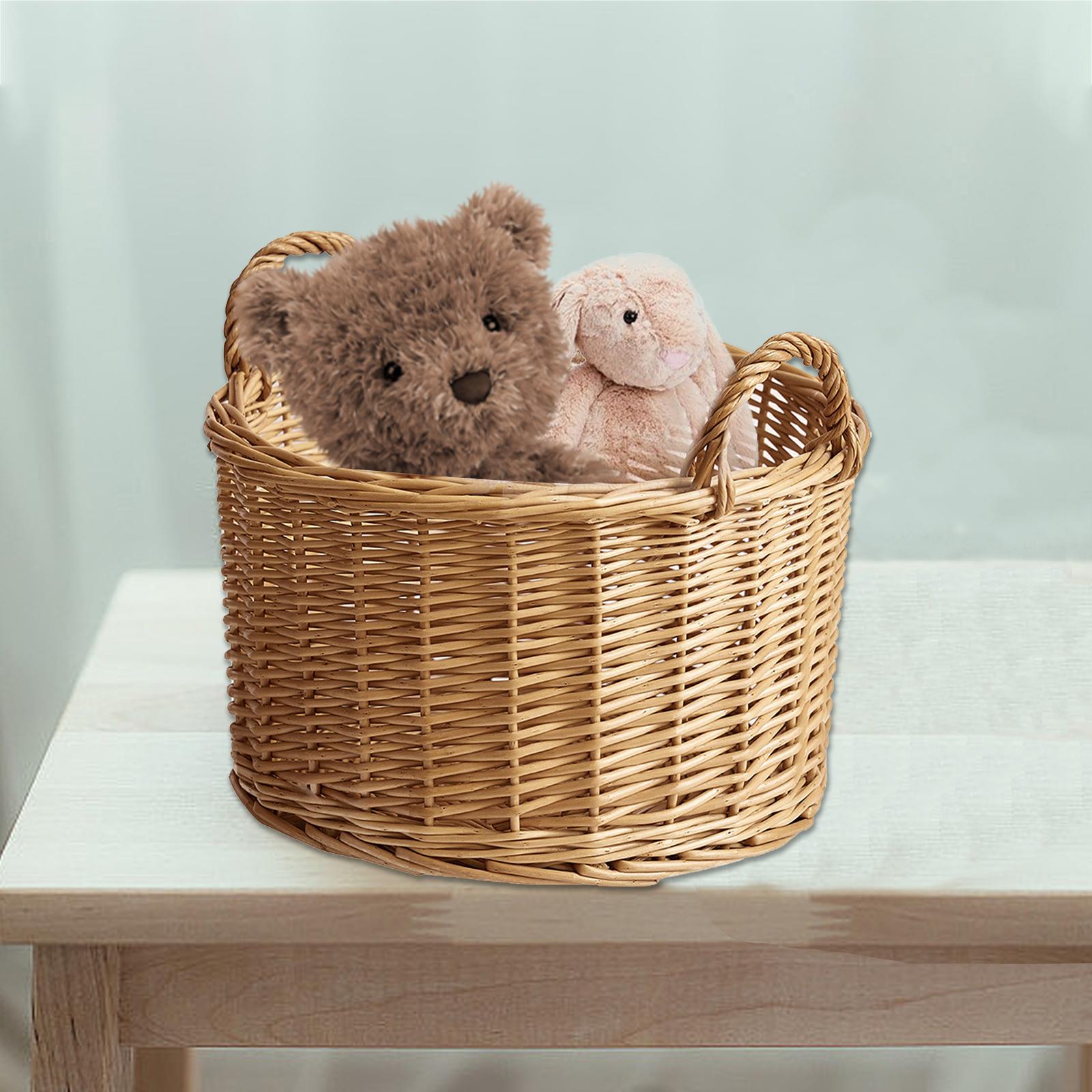 Baby Nursery Handles - Laundry Hamper Storage Basket, Portable Baby
