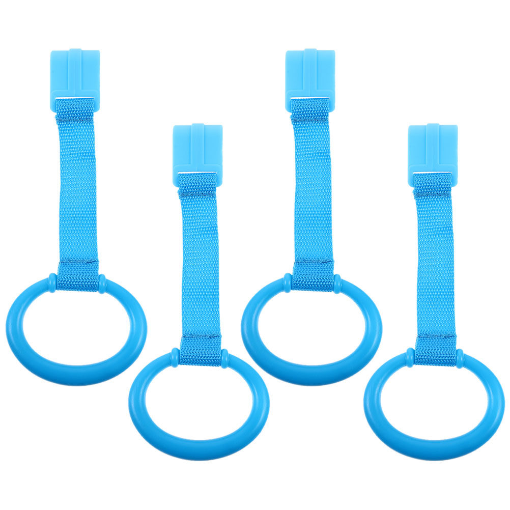 Baby Nursery Handles - 4Pcs Baby Nursery Crib Pull Rings