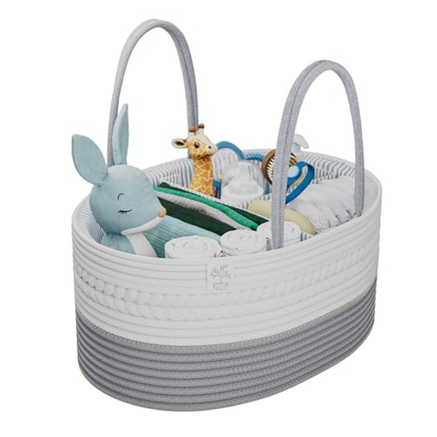 Baby Nursery Handles - Diaper Caddy Organizer for Baby Nursery