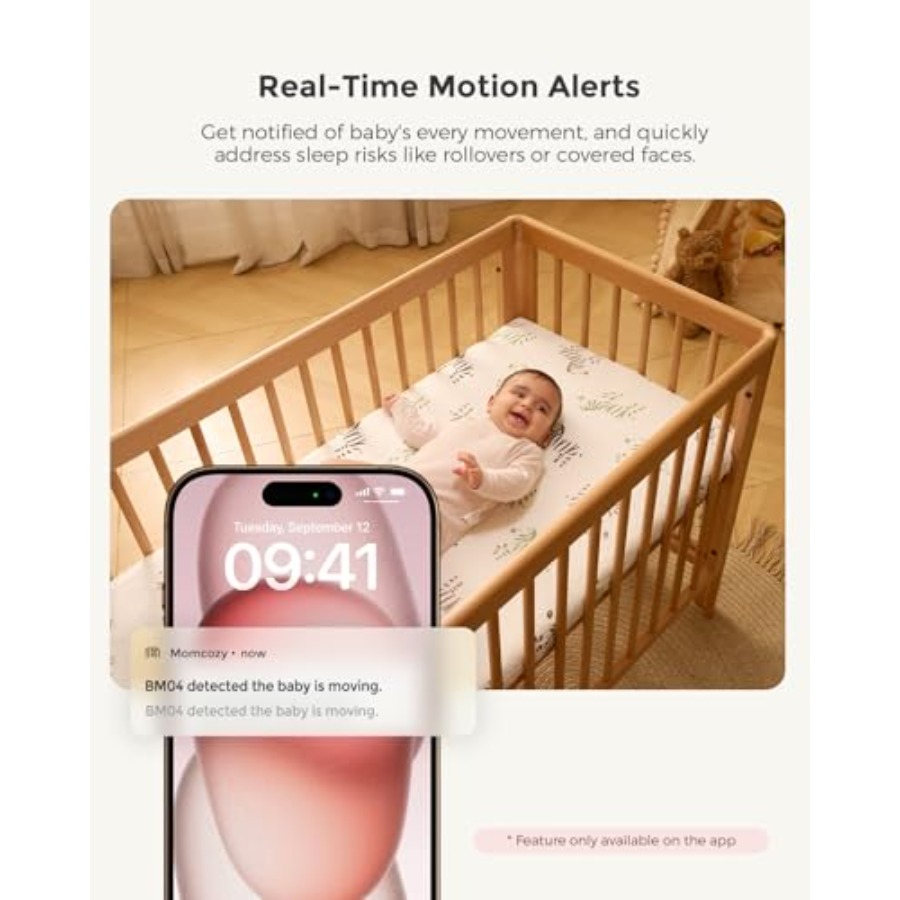 Smart WiFi baby monitor for ho - Baby Monitor Split Screen recension och pris