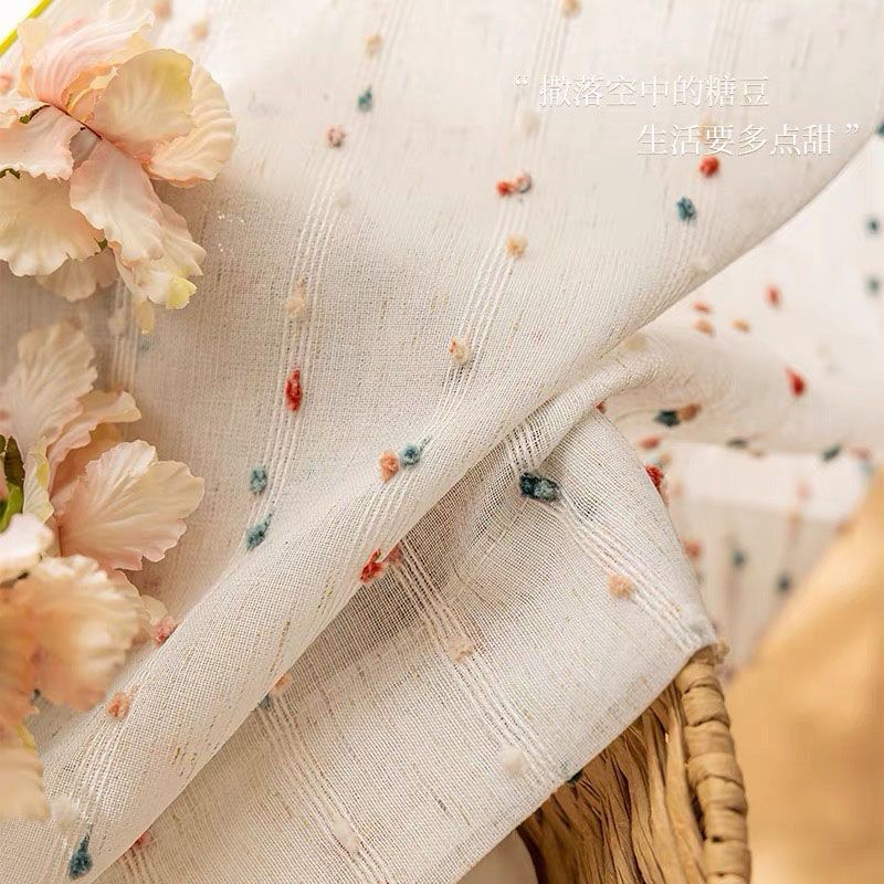 Rainbow Translucent Gauze Girl - Blackout Curtain Nursery recension och pris