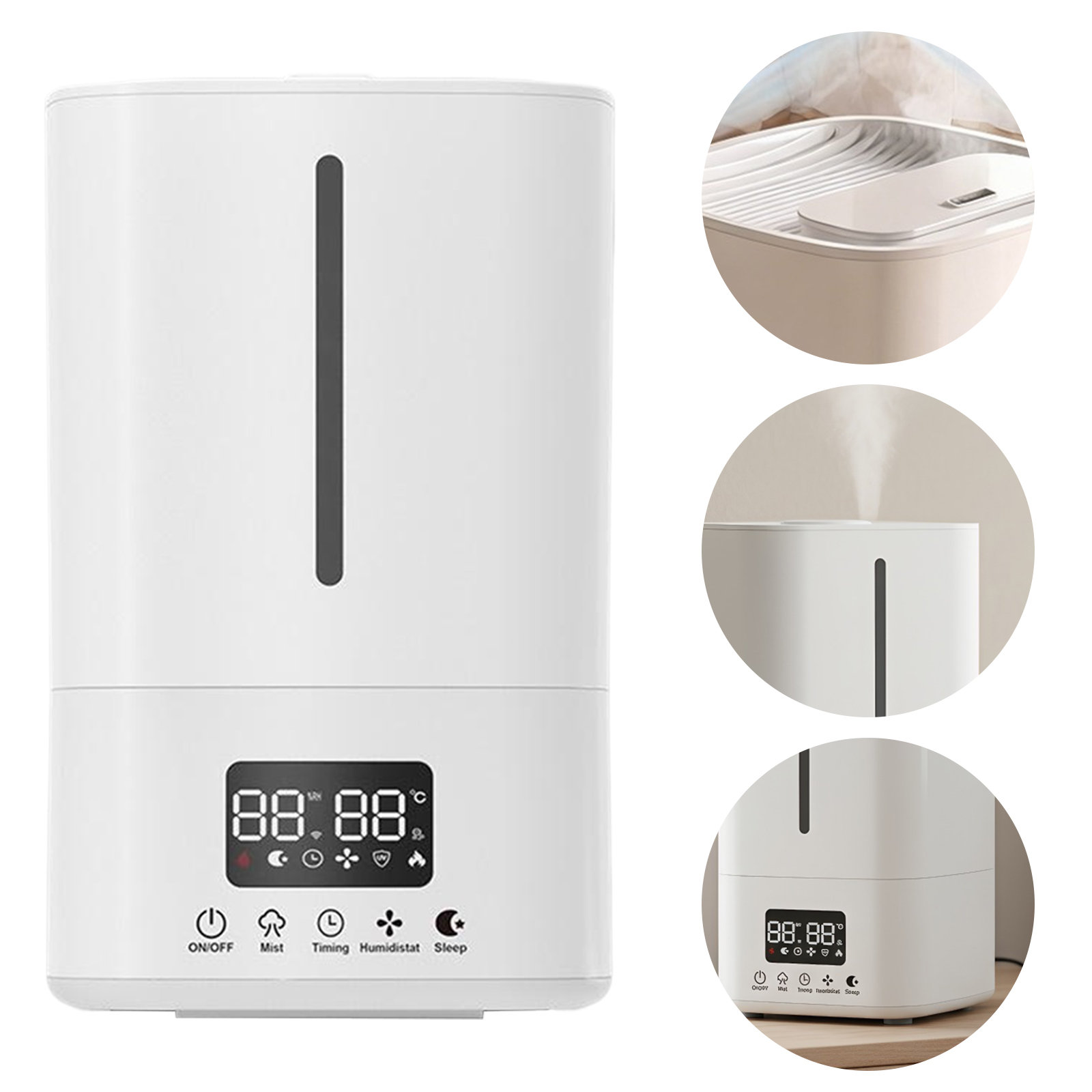 5L Smart Humidifier W/ Air Pur - Baby Nursery Air Purifier recension och pris
