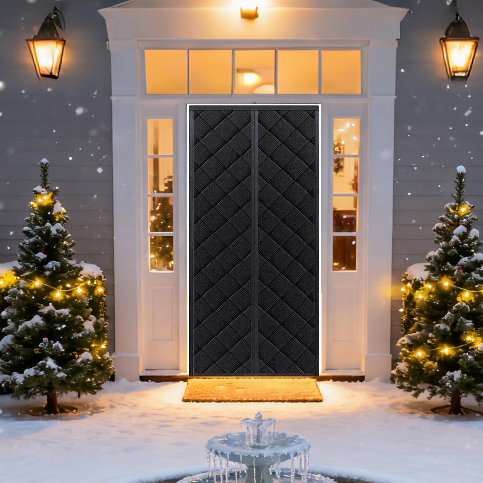 Thermal Door Curtains Windproo - Blackout Curtain Nursery recension och pris