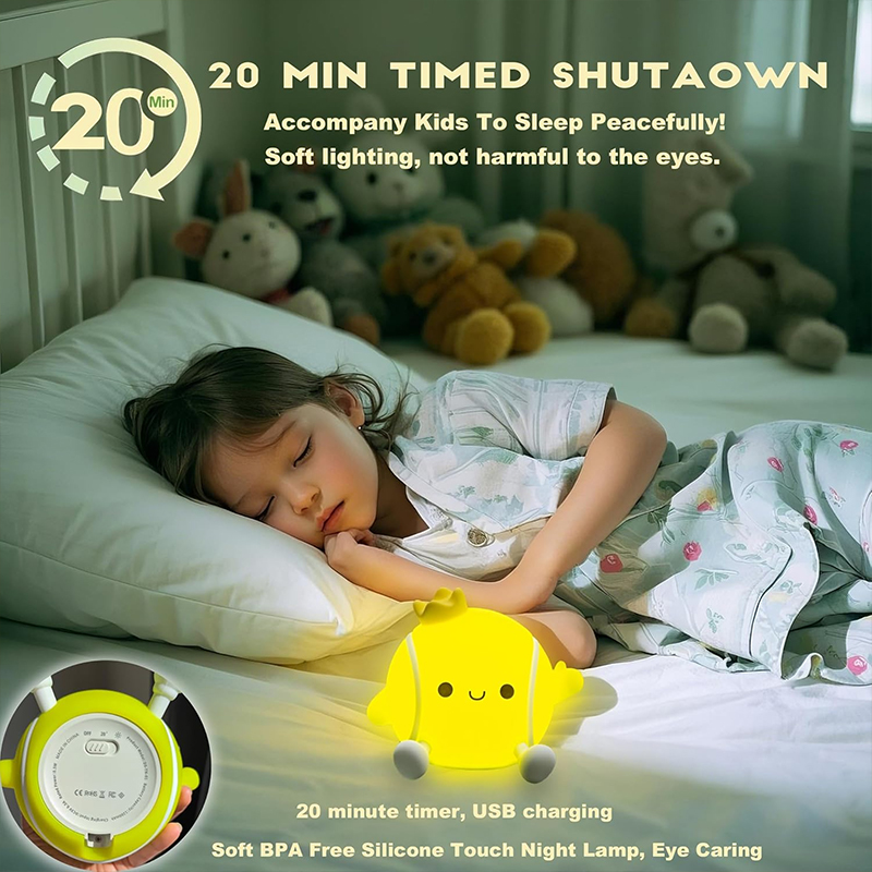 Cute Tennis Night Light Silico - Baby Nursery Night Light recension och pris