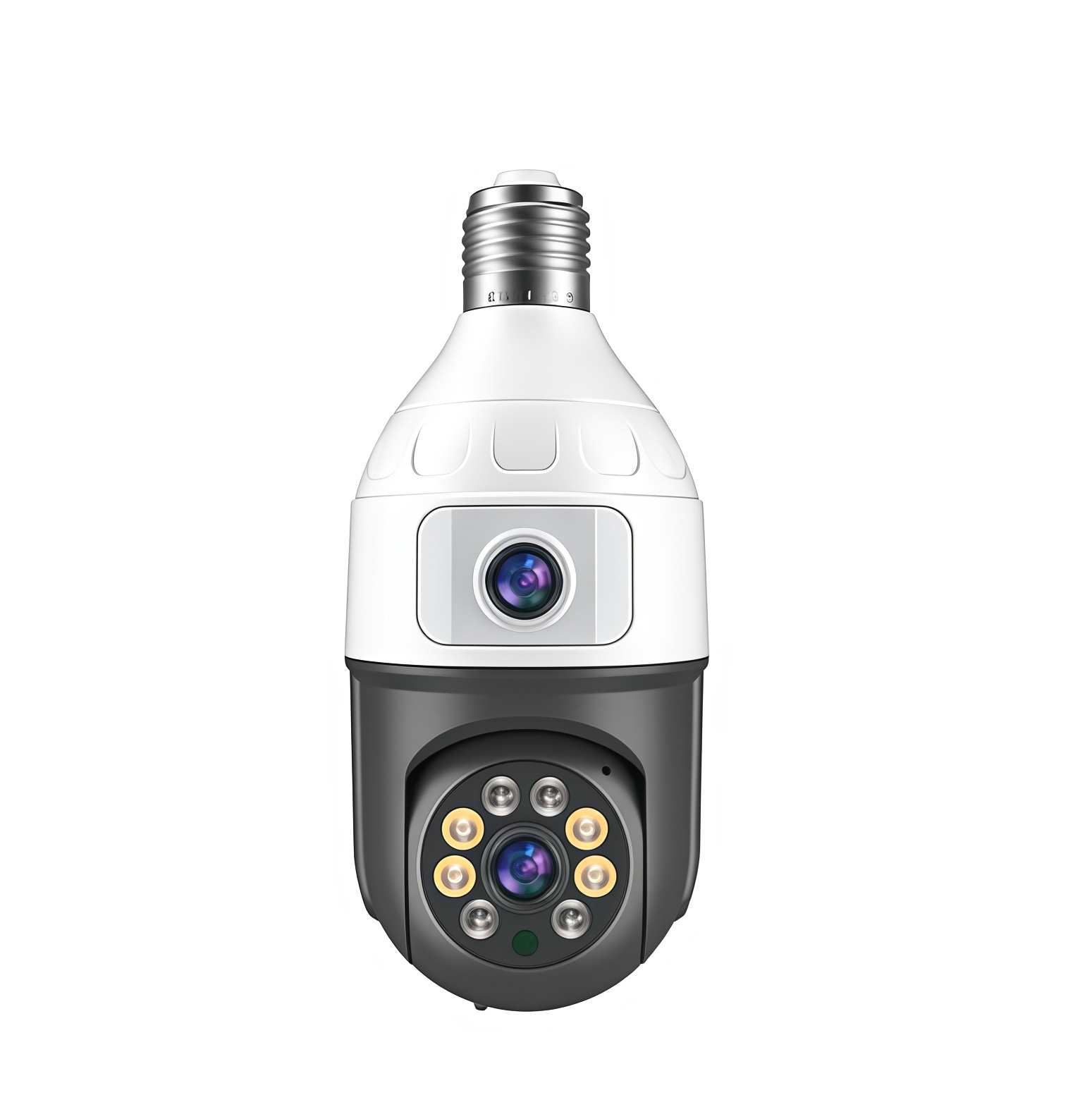 4MP Bulb E27 Dual Lens 360 Ind - Baby Monitor Split Screen recension och pris
