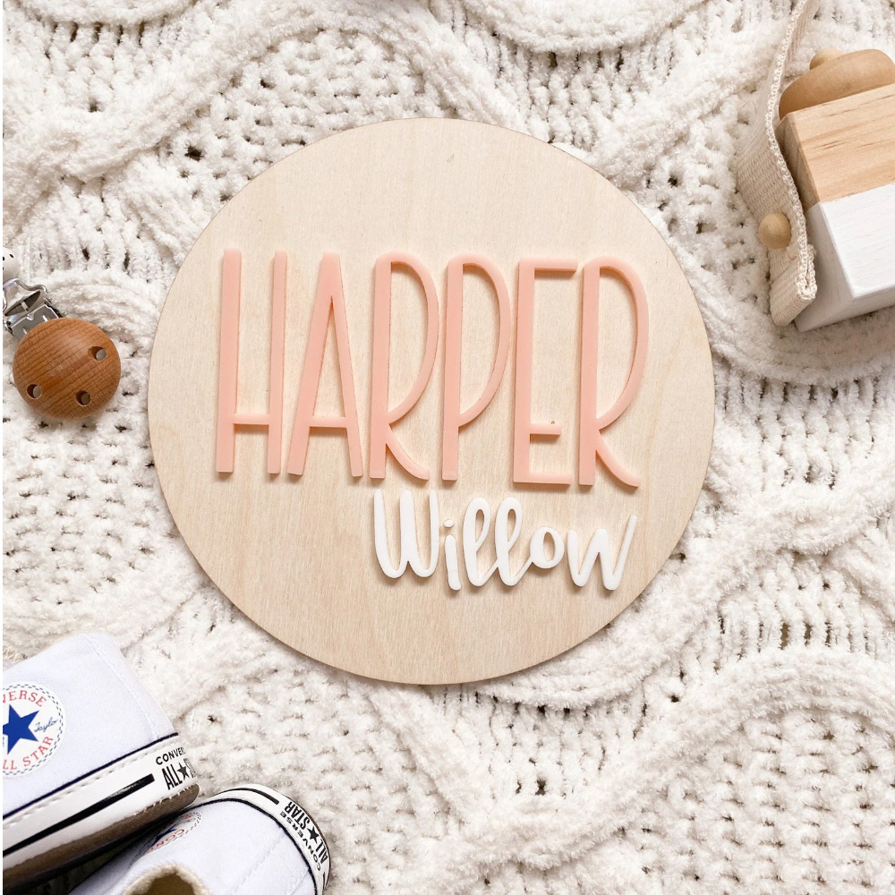 Personalised Birth Announcemen - Baby Nursery In recension och pris