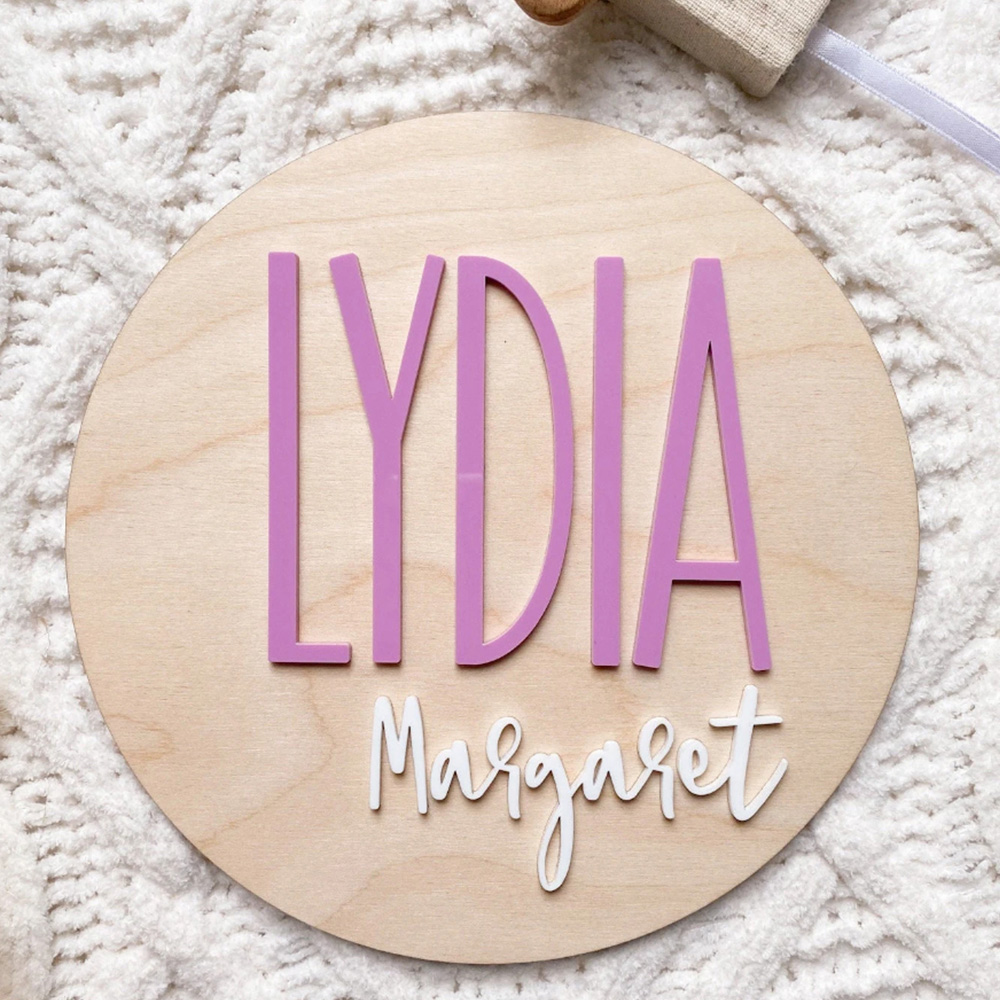 Personalised Birth Announcemen - Baby Nursery In recension och pris