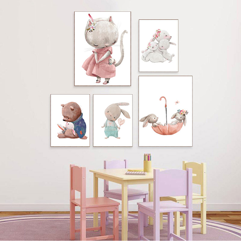 1PC frameless decorative art p - Baby Nursery Art recension och pris
