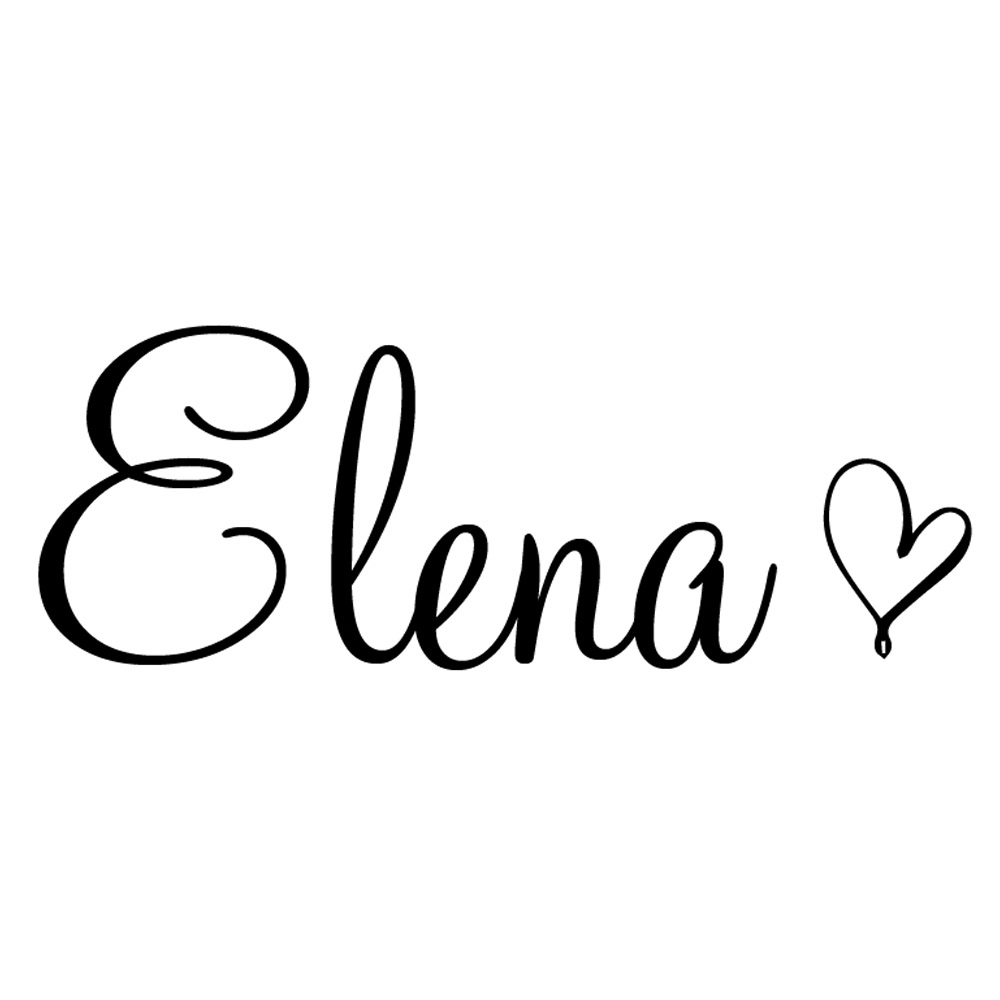 Art Wall Decal Simple Custom N - Baby Name Wall Art recension och pris