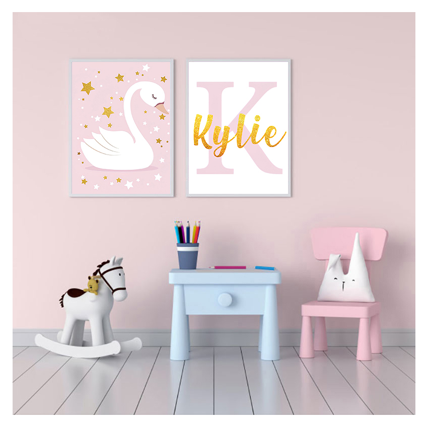 Wall Art Print Custom Name Pos - Baby Name Wall Art recension och pris