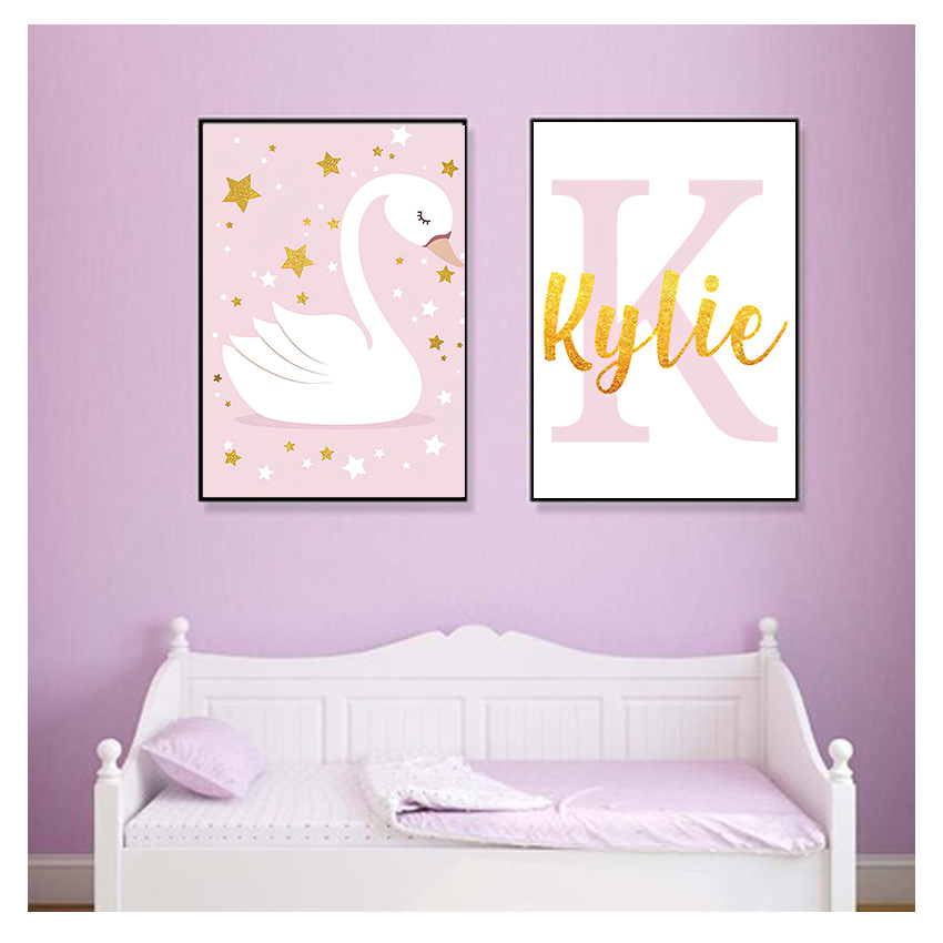 Wall Art Print Custom Name Pos - Baby Name Wall Art recension och pris