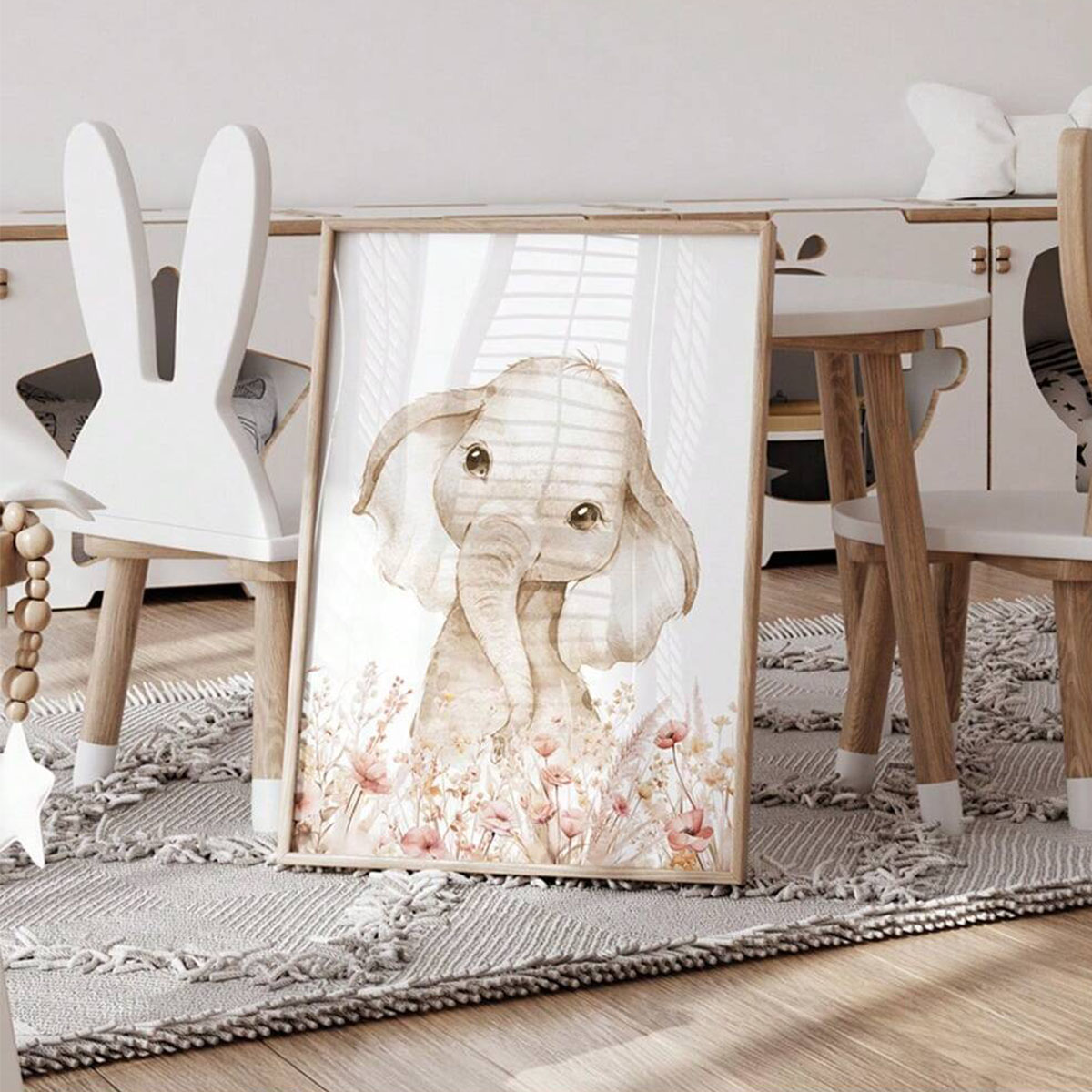 Custom Name Nursery Wall Art S - Baby Name Wall Art recension och pris