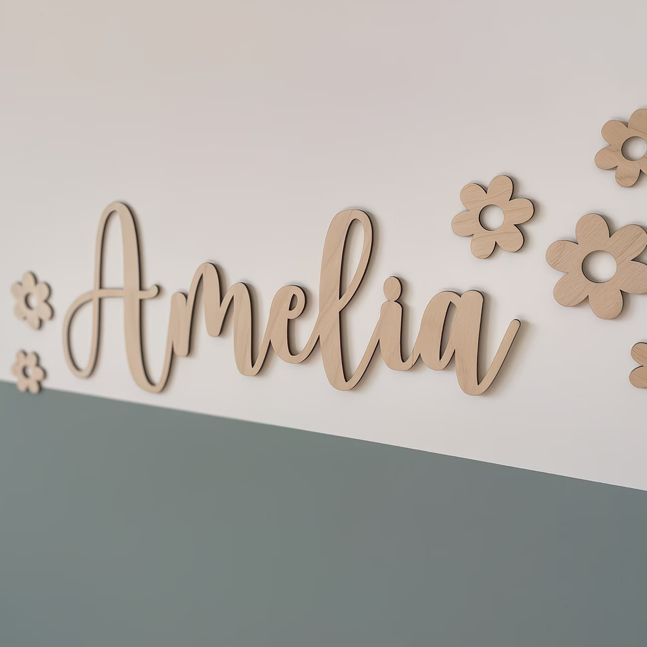 1pc Personalized Custom Wooden - Baby Name Wall Art recension och pris