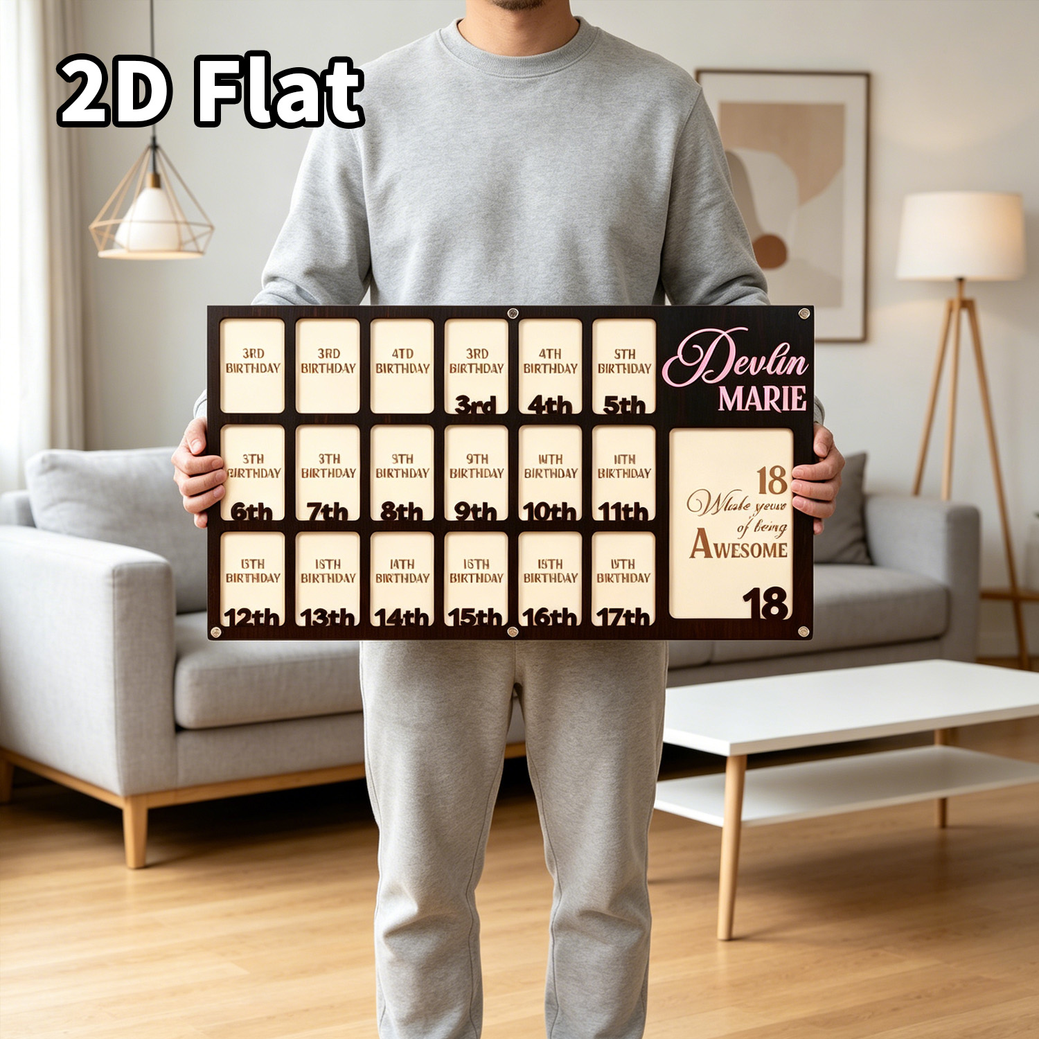 1Pc Custom Grade Photo Frame W - Baby Nursery In recension och pris