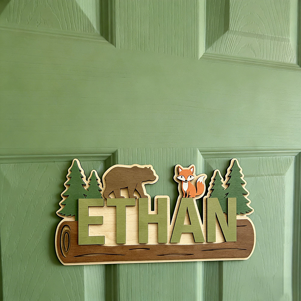 Woodland Forest Animal Persona - Baby Nursery In recension och pris