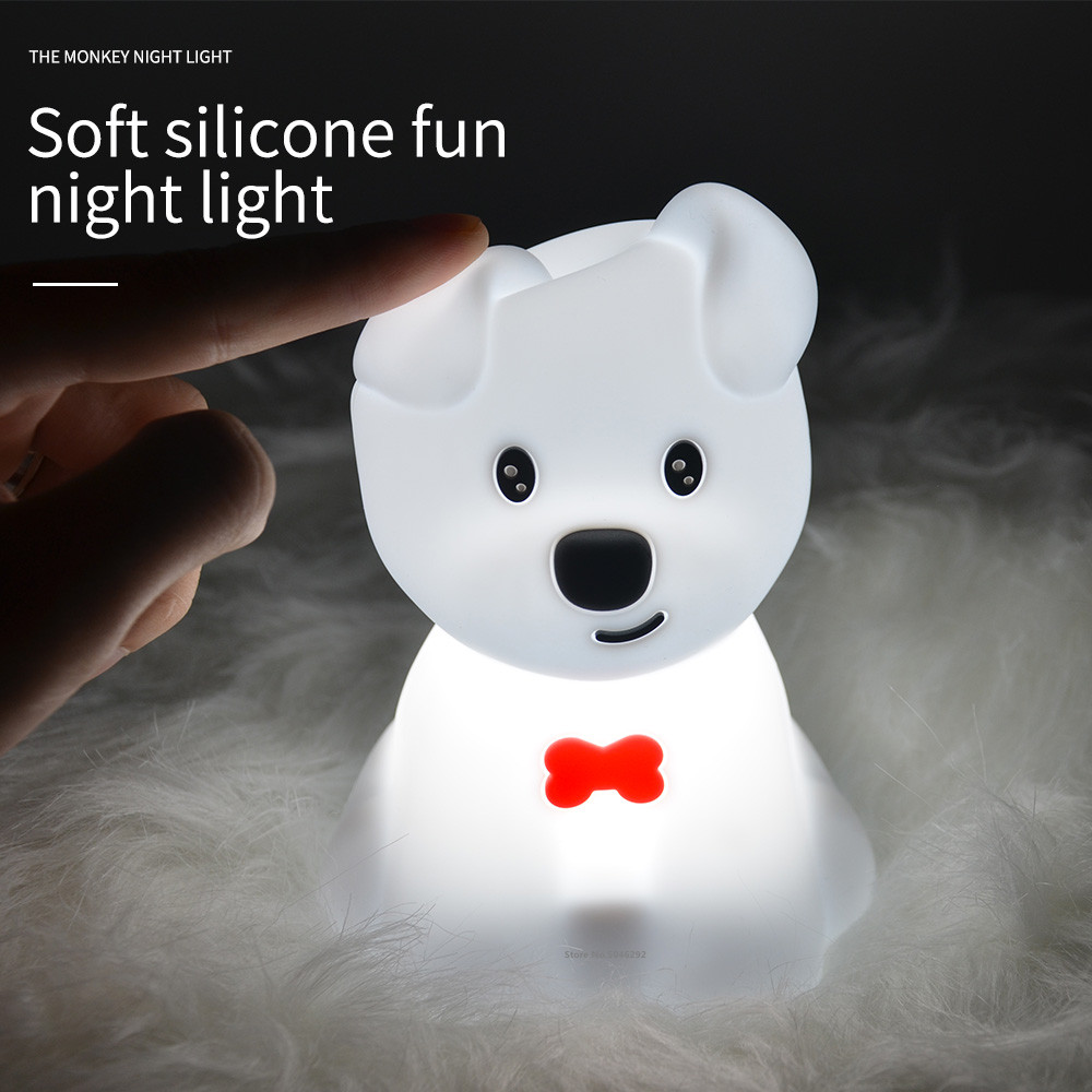 Dog LED Night Light Touch Sens - Baby Nursery Night Light recension och pris