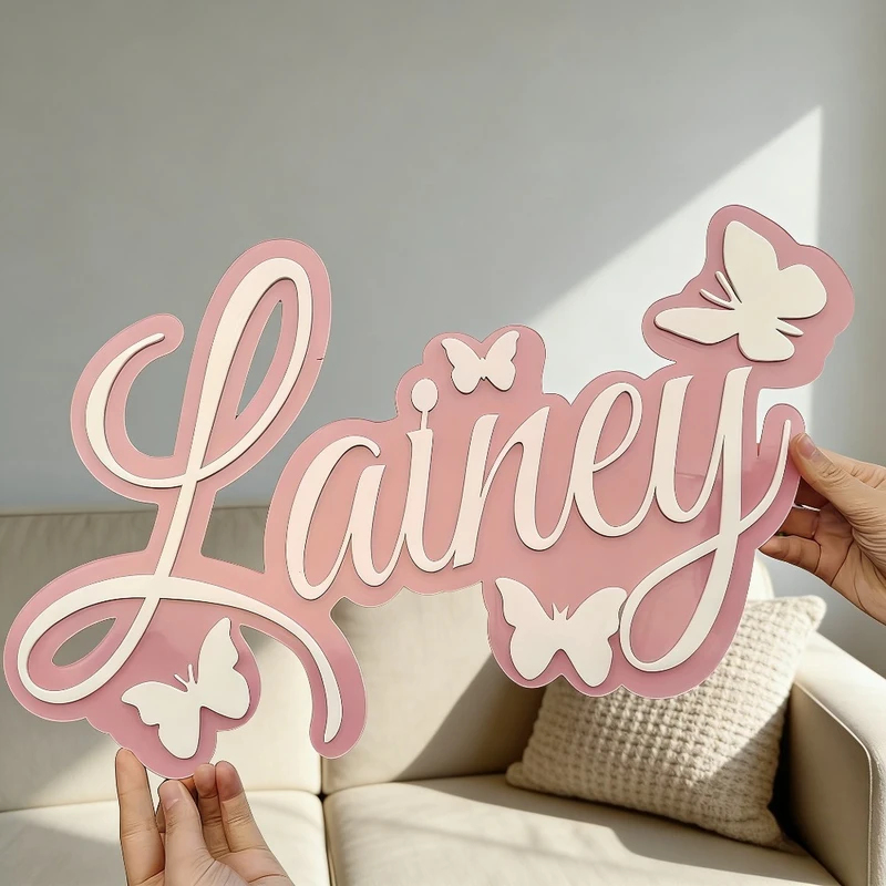Personalized Baby Name Plaque, - Baby Nursery In recension och pris