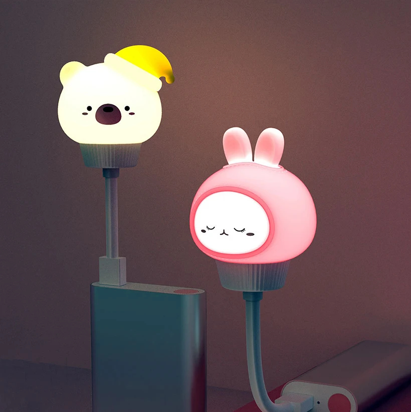 USB Cartoon Cute Night Light W - Baby Nursery Night Light recension och pris