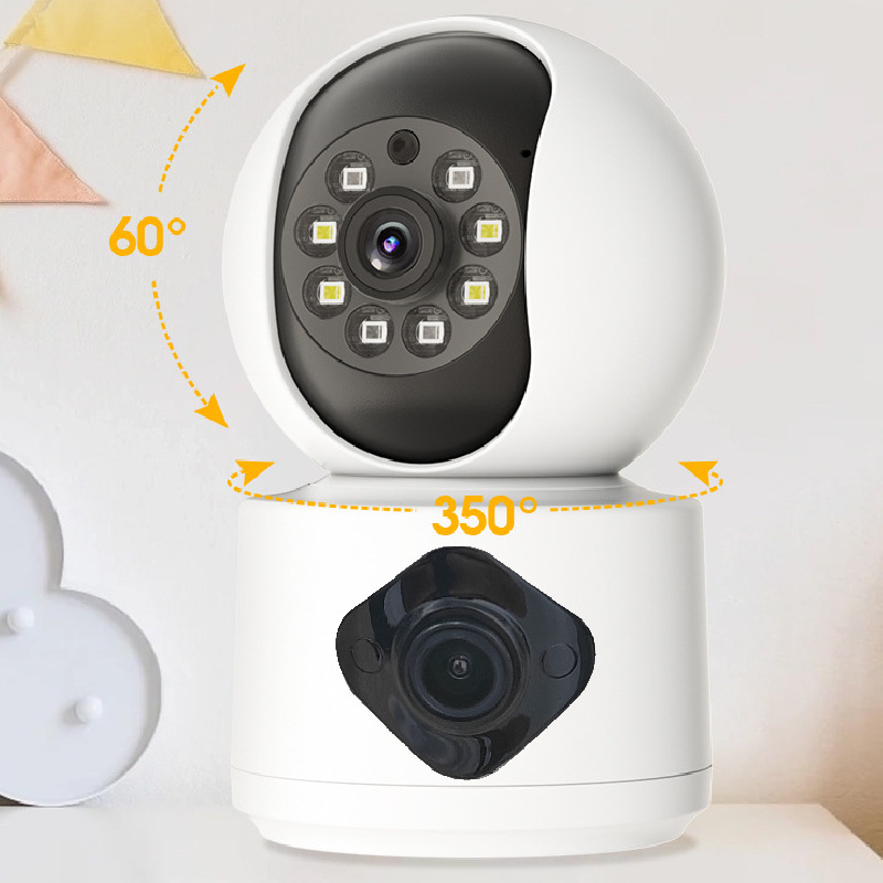 YI Lot APP 4MP Dual Lens Full  - Baby Monitor Split Screen recension och pris