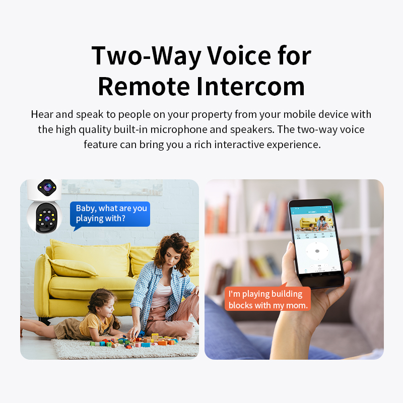 YI Lot APP 4MP Dual Lens Full  - Baby Monitor Split Screen recension och pris