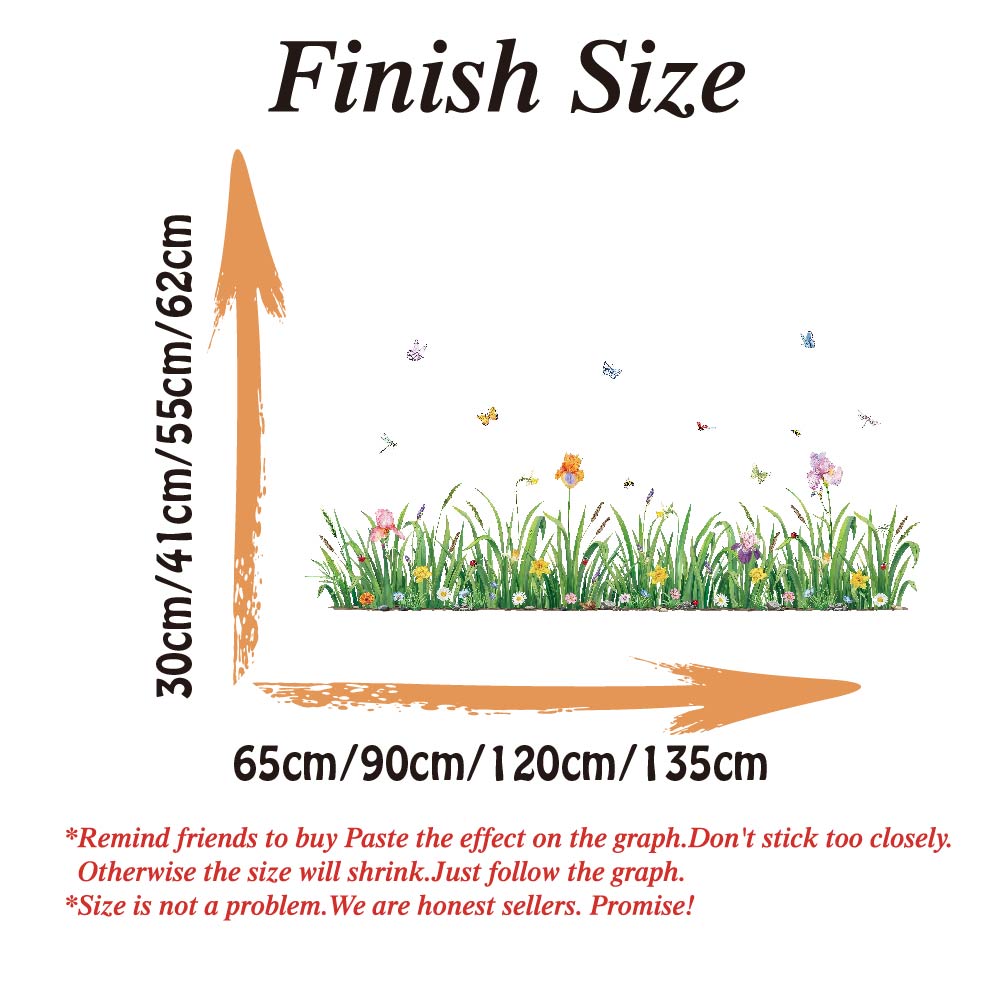 Green Grass Flowers Borader Wa - Baby Nursery Green recension och pris