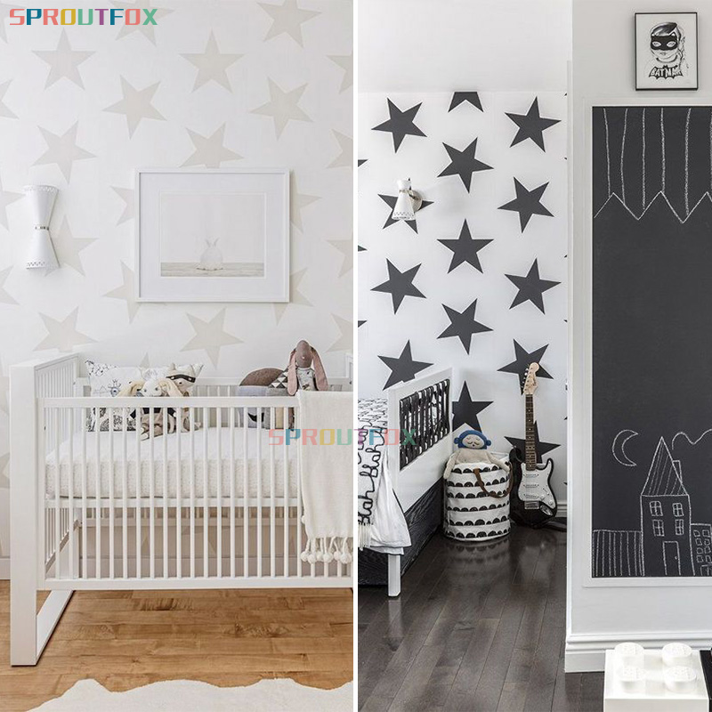 DIY Big Stars Vinyl Sticker Be - Baby Nursery Mural Wallpaper recension och pris