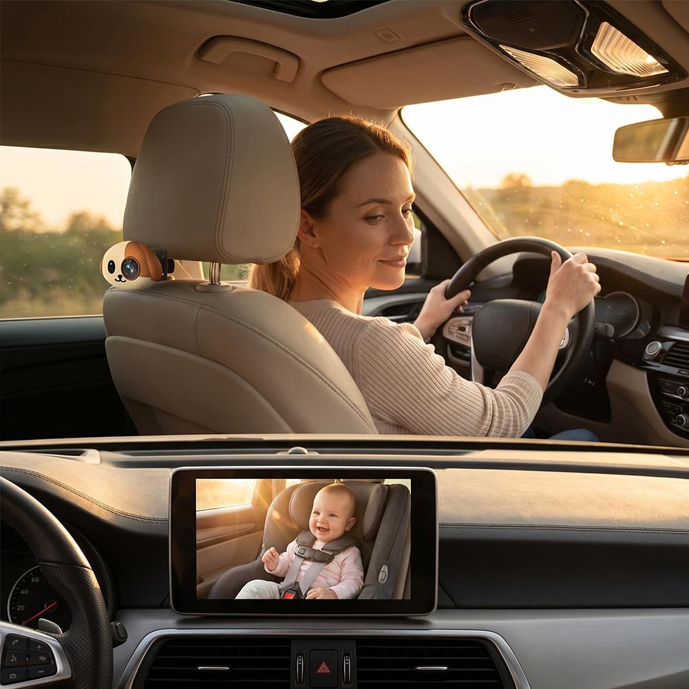 Cabin Care Wireless CarPlay Ad - Baby Monitor Split Screen recension och pris