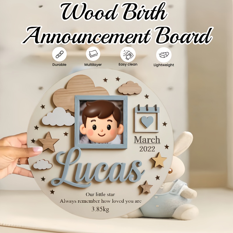 Personalized Baby Photo Frame, - Baby Nursery In recension och pris