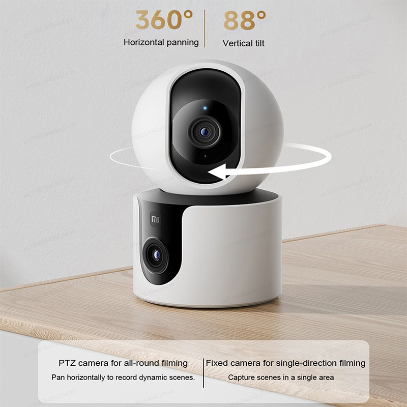 XIAOMI Smart Camera C300 Dual  - Baby Monitor Split Screen recension och pris