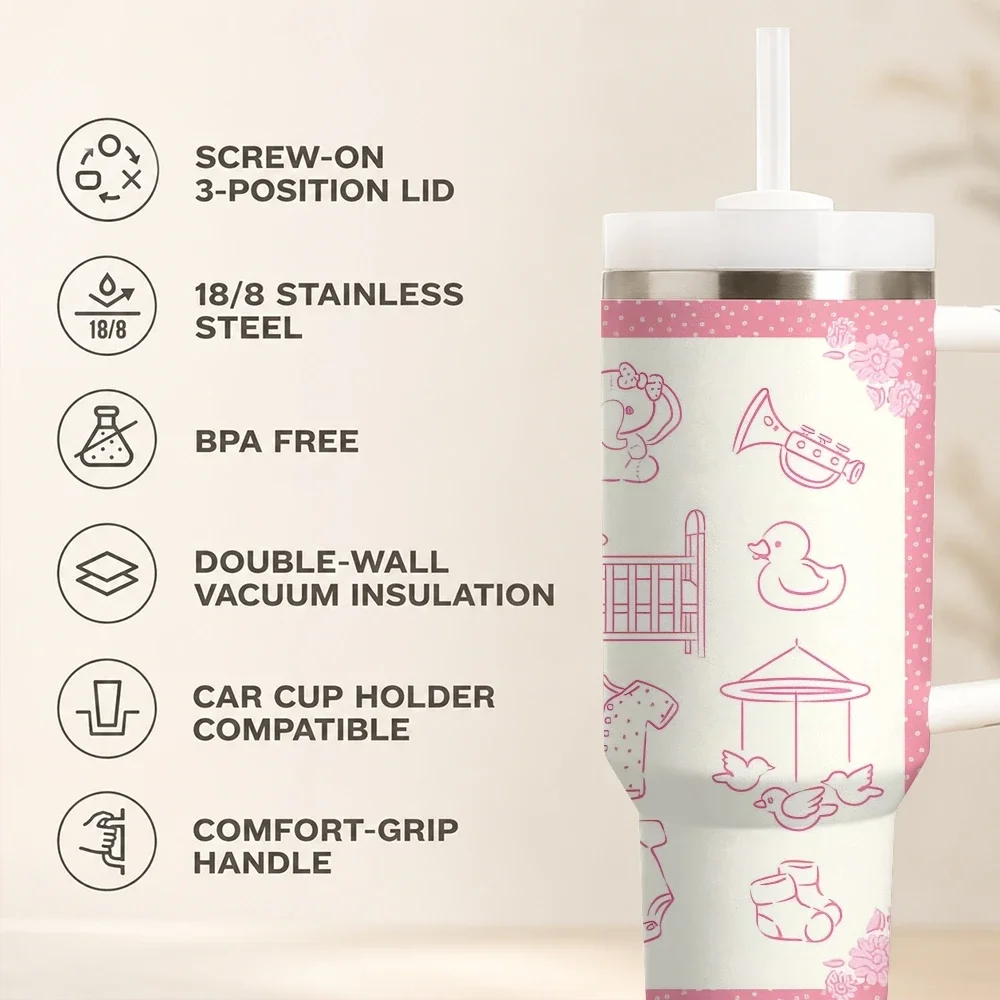 Baby Toys Nursery Vacuum Flask - Baby Nursery Handles recension och pris