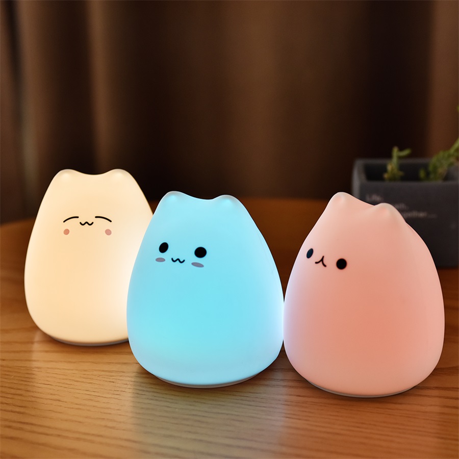 Cute Cat Night Light For Baby  - Baby Nursery Night Light recension och pris