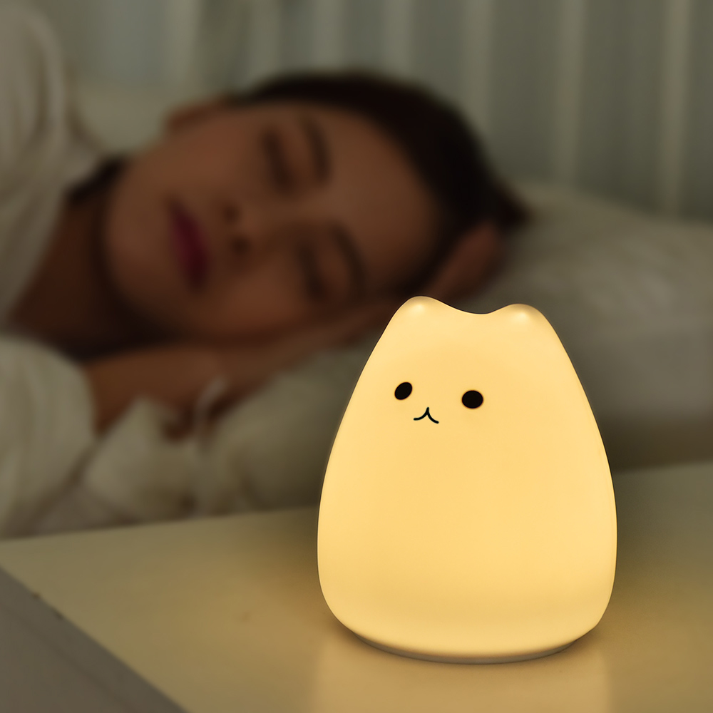 Cute Cat Night Light For Baby  - Baby Nursery Night Light recension och pris