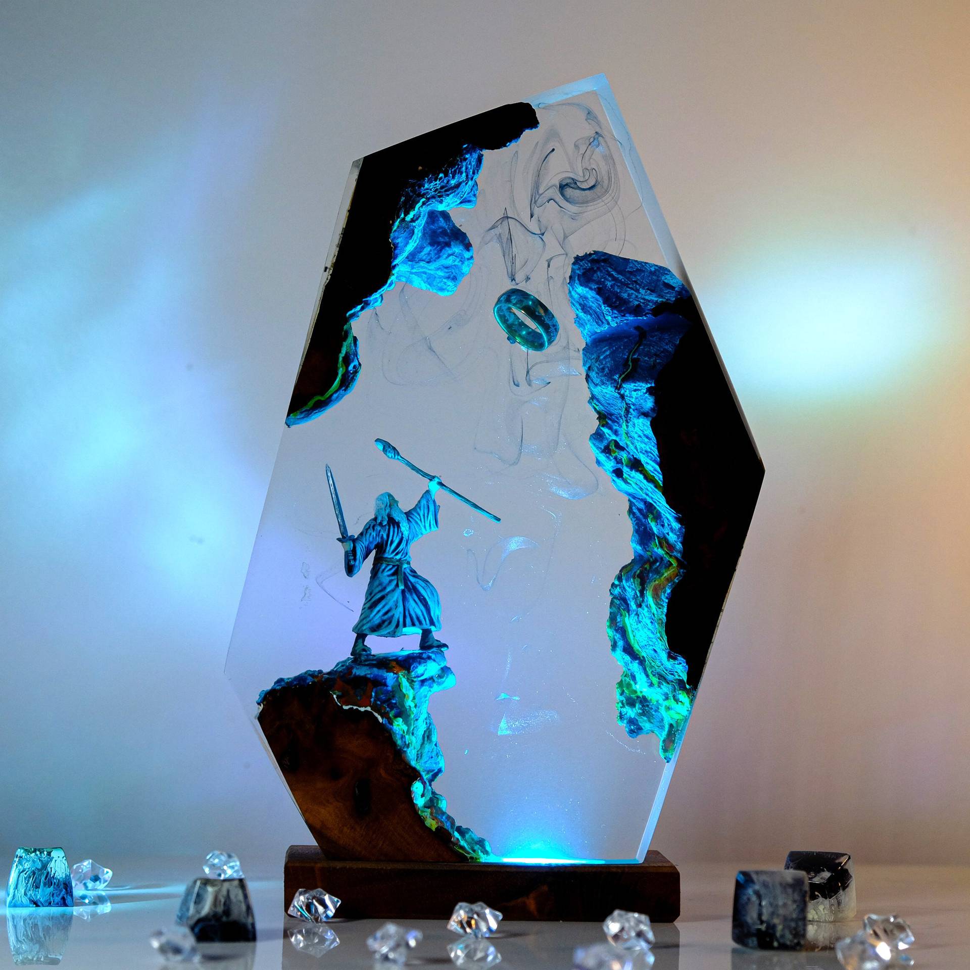 Movie Scence Figure Table Resi - Baby Nursery Night Light recension och pris
