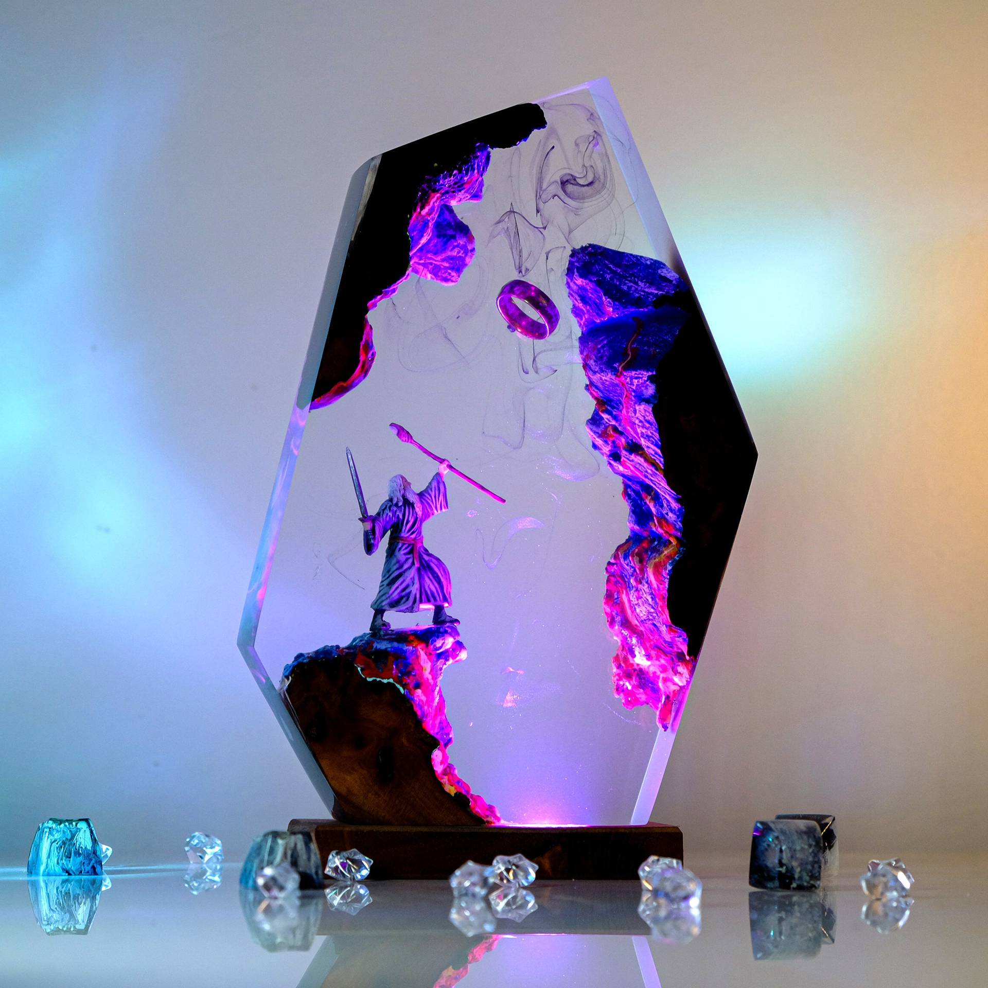 Movie Scence Figure Table Resi - Baby Nursery Night Light recension och pris