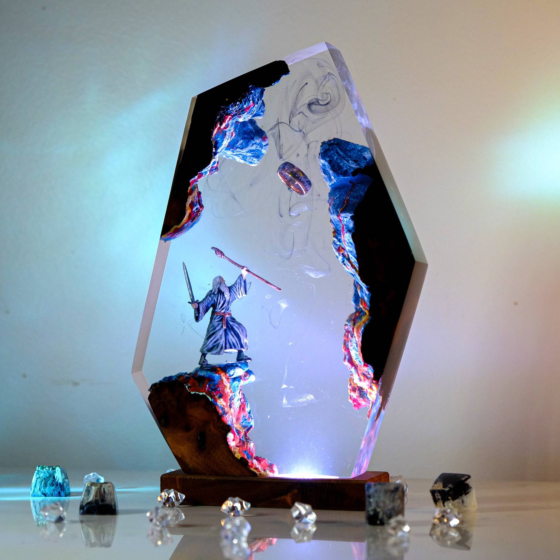 Movie Scence Figure Table Resi - Baby Nursery Night Light recension och pris