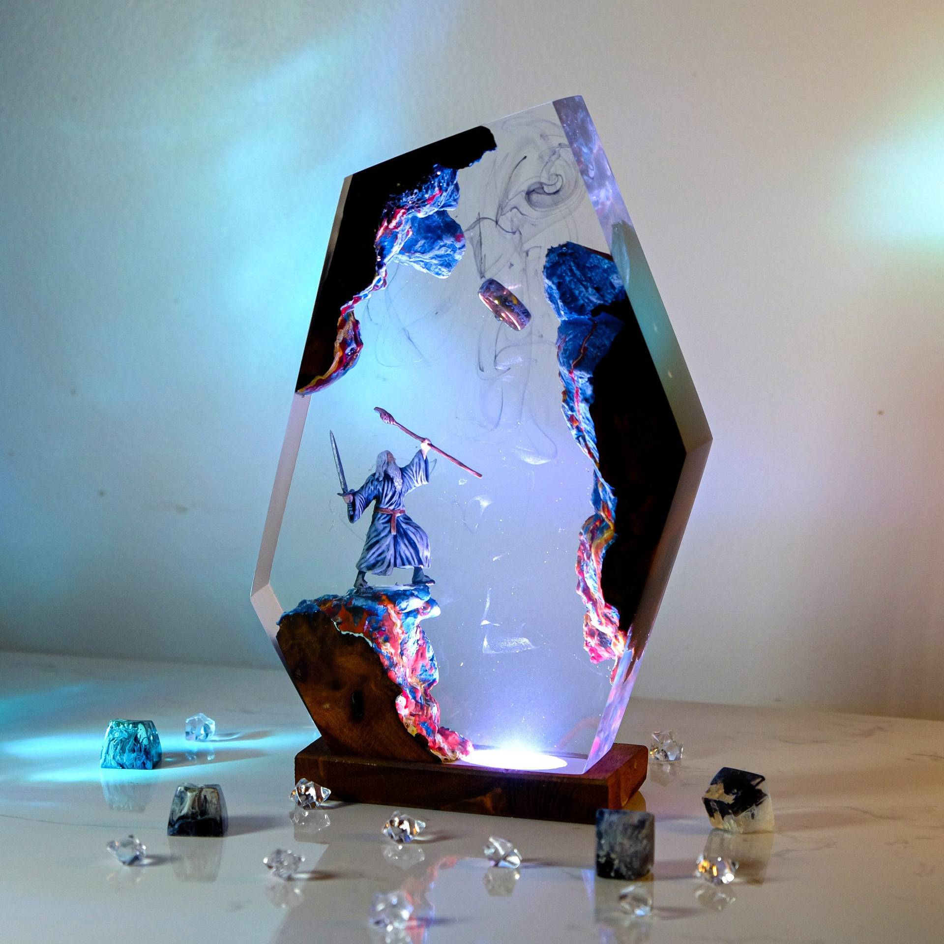 Movie Scence Figure Table Resi - Baby Nursery Night Light recension och pris