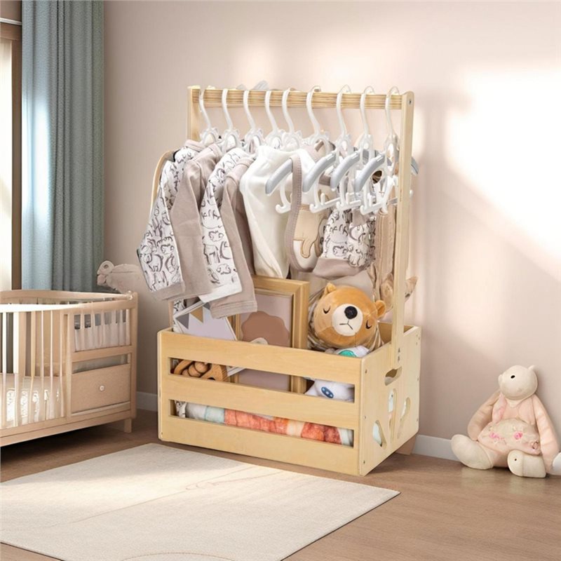 ABFU-Wooden Baby Shower Gift B - Baby Nursery Handles recension och pris