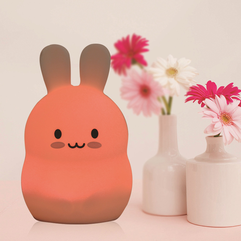 Touch Sensor Rabbit Night Ligh - Baby Nursery Night Light recension och pris