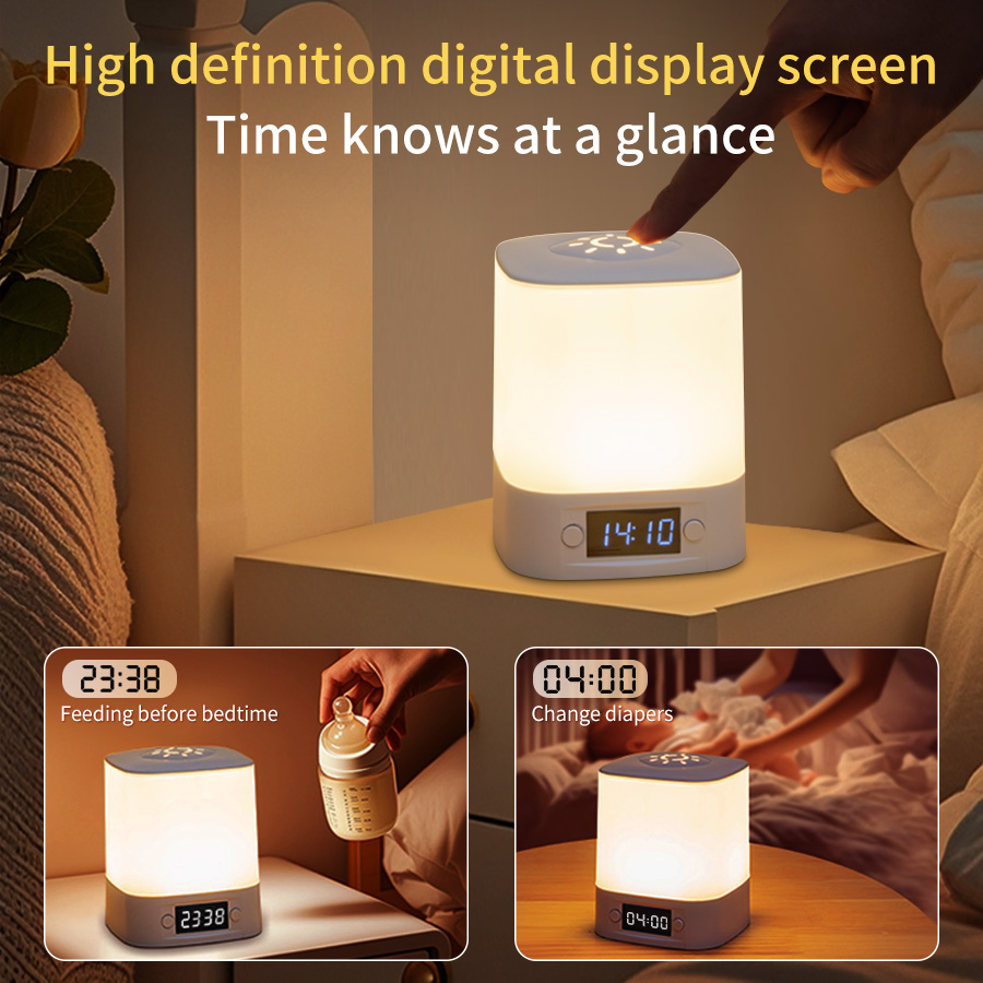 LED Table Lamp USB Rechargeabl - Baby Nursery Night Light recension och pris