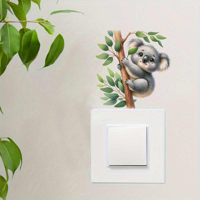 Cute Koala Wall Sticker Baby K - Baby Nursery Mural Wallpaper recension och pris
