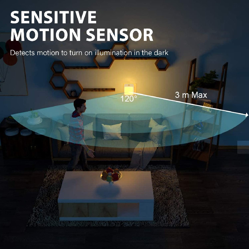 Motion Sensor LED Night Lights - Baby Nursery Night Light recension och pris