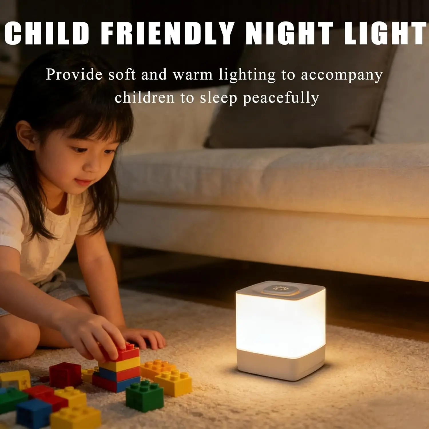 LED Night Light Bedside Lamp,T - Baby Nursery Night Light recension och pris
