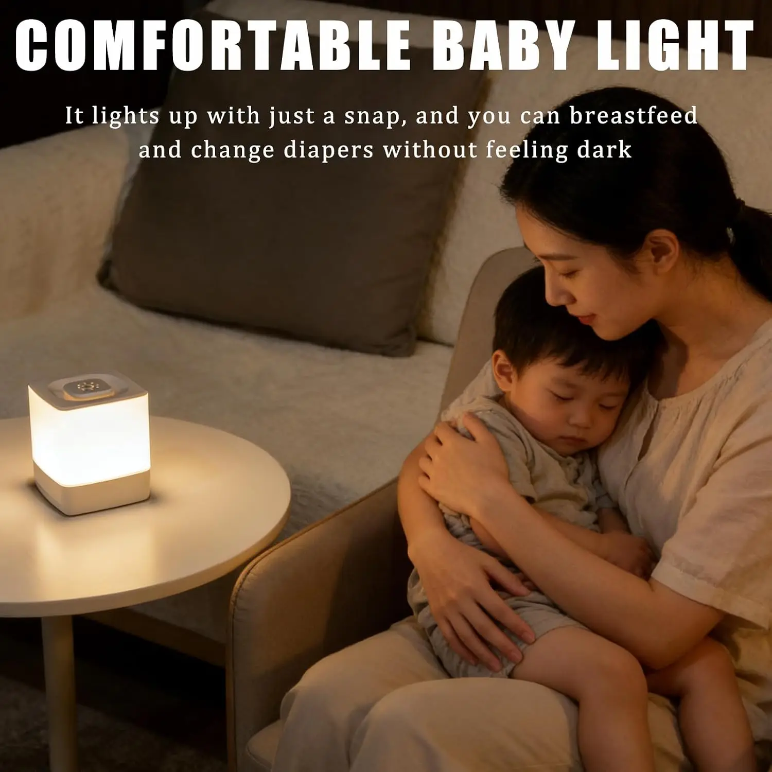 LED Night Light Bedside Lamp,T - Baby Nursery Night Light recension och pris