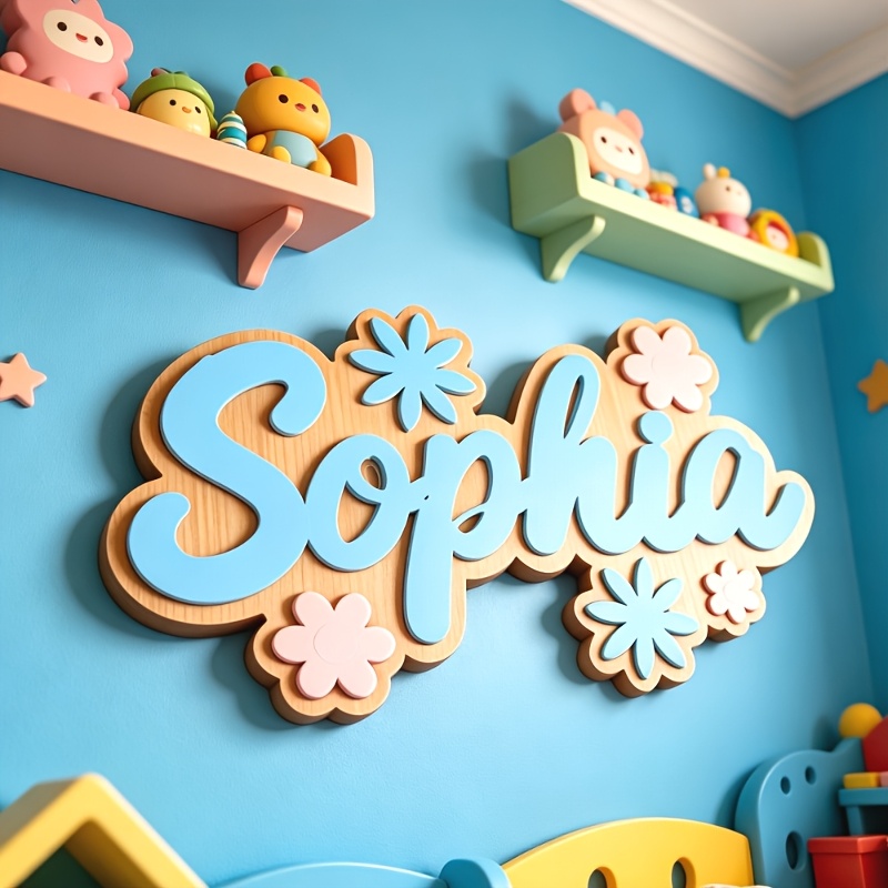 Personalized Floral Themed Nam - Baby Nursery In recension och pris
