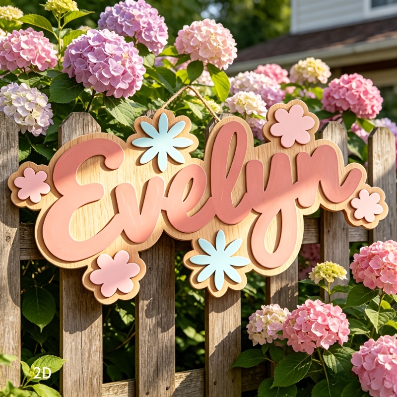 Personalized Floral Themed Nam - Baby Nursery In recension och pris