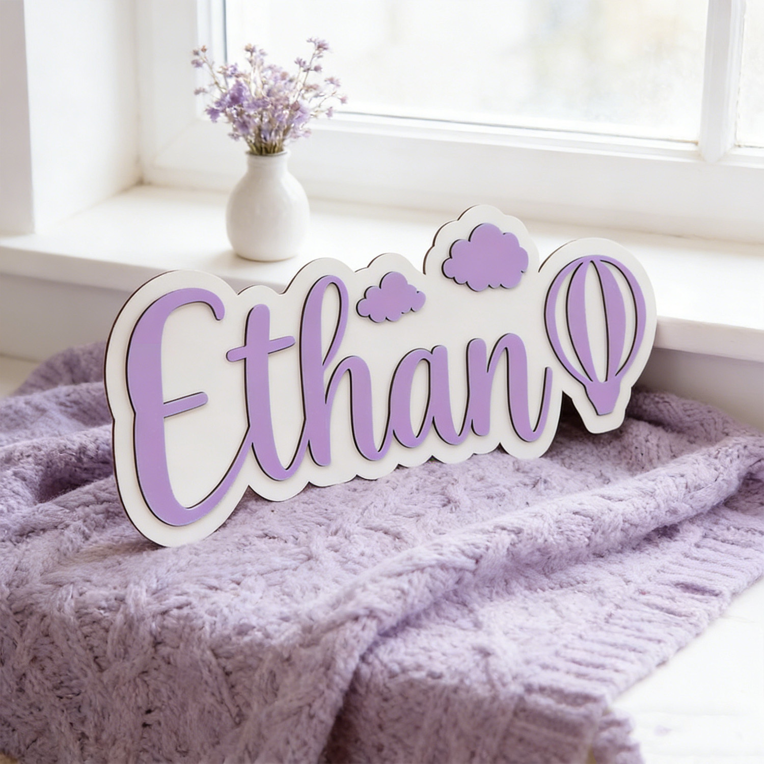Personalized Hot Air Balloon & - Baby Nursery In recension och pris